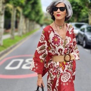 Zara Linen Blend Tunic Dress Size Medium/Large